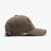 Gorra de Béisbol Suave con Bordado de Letra de Primavera y Otoño Desgastada, Visera Curva Lavada, Gorra Ligera y Transpirable para Hombre con Protección Solar