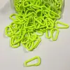 Mosquetón de plástico tipo D de colores gancho multifuncional moda juego llavero DIY accesorios para ropa hebilla de caja bolsa