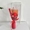 Dia dos Namorados Dia das Mães Novo Single Buquê de Rosas Flor de Sabão Transparente Caixa de Presente Ideias Criativas para o Dia dos Namorados Chinês