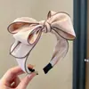 Diadema de punto estilo retro americano de ala ancha, de alta gama, adecuada para frentes amplias, a la moda, versátil para uso diario y para ir al trabajo, pinza para el pelo y accesorio para el cabello