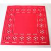 Mantel individual clásico de fieltro con copo de nieve navideño directo de fábrica, posavasos, mantel individual aislante del calor, mantel de mesa absorbente no tejido