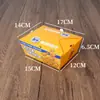 Caja para Llevar de Pollo Frito Estilo Coreano, Caja de Papel para Catering Comercial, Para Llevar Snacks, Alitas de Pollo Enteras, Filetes de Pollo, Caja de Embalaje para Nuggets de Pollo