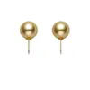 Pendientes Básicos Populares de Plata 925 Perlas Shijia Oro Lujo Accesible Pendientes de Gama Alta 2025 Nuevos Pendientes Versátiles
