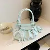 Bolso de Mano de Lunares para Mujer 2026 Nuevo de Moda Elegante Bolso de Mano Estilo Coreano Popular Exquisito Bolso de Hombro Cruzado