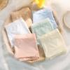 Mayoreo Panties de Cintura Media para Mujer de Seda de Hielo con Lazo, Entrepierna de Algodón Puro, Transpirables, Sensación Nude, Ajuste a la Cadera, Triángulo de Nailon para Niñas