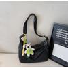 Pingente de Comércio Exterior Bolsa Fofa Feminina 2025 Nova Moda Tendência Bolsa de Axila Feminina Versátil Transversal Bolsa Dumpling para Meninas