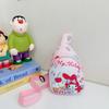 Bolsas Infantiles Transfronterizas 2025 Nuevas Bolsas de Pecho de Dibujos Animados Coreanas de Primavera y Verano para Niños y Niñas Mochilas Cruzadas Ligeras y Modernas para Viaje