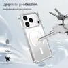 Al por mayor Aplicable iPhone 18 Pro Funda Magnética para Teléfono Transparente Apple 17/16e A Prueba de Caídas 17 Pro Funda Transfronteriza