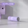 Rolo de Espuma Sólida Coluna de Yoga em Forma de Crescente Rolo Massageador para Uso Doméstico Equipamento de Relaxamento Muscular para Pernas de Zona Dupla