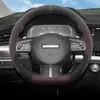 Aplicável a Haval F7 f7x Haval f5 Capa de Volante Inverno Camurça Pelúcia Ultra-fina Especial Antiderrapante Absorvente de Suor Capa para Manopla