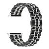 Venta al por mayor del fabricante Adecuado para iWatch 7ª Generación Apple Watch654321Se Anillo de Vaca de Siete Perlas Correa de Acero Inoxidable para Apple Watch