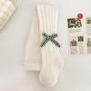 Calcetines para Niñas con Lazo Medias, Leggings Infantiles para Primavera y Otoño, Bebé Coloridos Delgados Suaves Transfronterizos