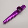 En stock kazoo metálico Kazoo Instrumento de percusión Orff adulto niños fácil de aprender instrumento pequeño kazoo