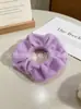 Fábrica de Origem Elásticos de Cabelo de Malha Dupla da Coreia, Scrunchies Modernos e Versáteis, Scrunchies Grandes, Elásticos de Cabelo