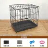 Jaula para Perros Teddy Especial para el Hogar Casa de Metal para Perros Tipo Plegable Espacio Grande Interior Jaula para Perros Medianos y Pequeños Jaula Valla para Mascotas
