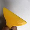 Raspador de Masilla para Reparación de Paredes, Herramienta para Aplicación de Película de Coche, Herramienta para Aplicación de Película de Teléfono, Raspador Largo Amarillo con Forma de Calabaza para Camiones