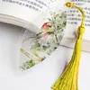Estilo Chinês estilo antigo folhas nervura da folha marcador de página criativo requintado presente para professores e colegas de classe recompensa material escolar para estudantes
