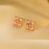 Pendientes de Plata de Ley 925 con Aguja Cruzada para Mujer 2025 Nuevo Estilo Caliente Pendientes Sencillos Brillantes de Luz de Estrella
