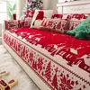Almofada de Sofá em Chenille Árvore de Natal, Antiderrapante para Todas as Estações, Estilo Nórdico de Luxo Leve, Conjunto de Capas 2026 Atacado