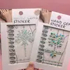 Pegatinas Faciales Europeas y Americanas de Pedrería Transfronterizas, Pegatinas de Tatuaje, Artículos Populares para Festivales de Música, Pegatinas para Dorso de la Mano, Pegatinas Decorativas para Mascaradas, Pegatinas Creativas