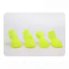 Botas de Chuva para Cachorro, Sapatos Impermeáveis de Silicone para Pets com Tira de Velcro e Solado Texturizado Antiderrapante, Botinhas de Cano Médio-Alto para Cães Pequenos e Médios, Calçado para Passeio ao Ar Livre em Chuva e Neve