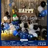 Ins Conjunto de Balões para Decoração de Aniversário Meninos Meninas Festa de Aniversário de Bebê Adereços para Fantasia