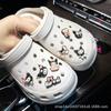Dije de Zapato de Dibujos Animados Kuromi para Crocs, Decoraciones de Zapato DIY para Estudiantes