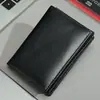 Suministro transfronterizo billetera de hombre monedero de cuero bolsa para tarjetas anti-magnética rfid cuero suave bolsa para tarjetas de piel de oveja una generación de cabello
