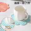 Resistente a Altas Temperaturas, Tapete Quente de Borracha Macia que Muda de Cor, Tapete de Mesa de Silicone Antiescaldante, Tapete para Panela, Porta-Copos de Jantar, Tapete para Tigela, Tapete para Panela Resistente ao Calor