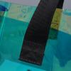Bolso de mano de PVC jalea colorido de prensa caliente láser, voltaje personalizado, color mágico, bolso de mano de película láser, personalizado