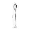 Cuchillo para Bistec, Cuchillo de Mesa, Cuchillo para Postre, Tenedor y Cuchara French Moonlight de Acero Inoxidable 201, Vajilla Occidental, Regalo, Logo Láser