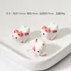 Miel Rosa Corazón Cerámica Cuentas Calabaza Cuentas Tulipán Lluvia Mariposa Pulsera Collar de Cuentas DIY Accesorios Hechos a Mano