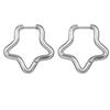 Brincos de estrela de 23mm