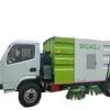 Vehículo de Limpieza con Ruedas de Goma sin Rastros Tipo Wc4Qj con Motor Diésel a Prueba de Explosiones para Eliminación de Polvo y Limpieza de Caminos Subterráneos de Minas de Carbón