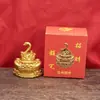 Doze Ornamentos Giratórios de Yuanbao do Zodíaco, Artesanato Atrator de Fortuna, Presentes de Inauguração para Escritório em Casa Atacado