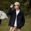 Jaqueta de carga impermeável masculina primavera e outono três em um terno de montanhismo na moda novo estilo jaqueta de alta qualidade 2024