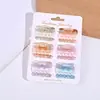 3cm Plástico Negro Pequeño Pinza para Agarrar Cabello Pequeña Pinza Agarradora Pasador para Flequillo Pasador Pasador Accesorios para el Cabello Suministro Transfronterizo Accesorios para el Cabello Tocado
