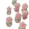 Flor de Begonia de Simulación Estéreo Termoencogible Antigua Hecho a Mano DIY Accesorios para Pasador de Pelo Luz Nocturna Paso Material en stock