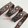 Fita de Diamante 1,2cm Fita Jacquard Quadrada de Seda Dourada Cinto de Renda Étnica Ventilador de Grupo DIY Envolvimento de Presentes Acessórios Hanfu