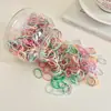 Moderna y de Alta Gama Diademas Desechables para el Cabello Bandas para el Cabello Dopamina Cuerdas Versátiles para el Cabello de Niñas Accesorios para el Cabello de Colores Caramelo para Niños