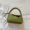 Bolsa de Mão Tecida Feminina Shuai Mi Jia Modelo Novo 2026 Cor Sólida Personalidade Vintage Bolsa de Mão Tendência para o Dia a Dia Bolsa de Ombro