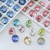 Dongzhou Crystal Diamantes de Imitación Redondos con Base Plana de 12-14 mm Accesorios para Joyería DIY Collar Pulsera Diamantes de Imitación de Vidrio Diamantes de Imitación Super Brillantes