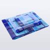 Juego de Cama a Cuadros Tres Piezas para Dormitorio Estudiantil, Cubre Edredón, Funda de Almohada de Algodón Individual 1.2m, Venta al por Mayor de Fábrica