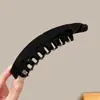 Elegante y exquisito pasador de pelo retorcido, versátil accesorio para el pelo tipo pinza de plátano 2026 nuevo, elegante y lujoso clip vertical para coleta alta