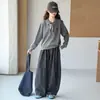Conjunto de otoño para niña: Conjunto de polo y suéter de punto, estilo coreano casual 2026, pantalones de pierna ancha a cuadros de moda y retro