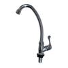 Cocina Transfronteriza Grifo Curvo Grande Frío Único Fregadero de ABS Fregadero Grifo Giratorio Vertical Baño Fábrica Venta al por Mayor