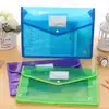 Bolsa de arquivo A4 Bolsa de arquivo transparente Capacidade Bolsa de arquivo Snap Bolsa de armazenamento de papel de teste Bolsa de dados de número