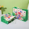 Bolsa de Papel para el Día del Niño, Bolsa de Regalo de Cumpleaños, Bolsa de Tote Creativa de Dibujos Animados Lindos, Bolsa de Mano, Bolsa de Papel para Ceremonia de Apertura
