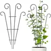Estrutura de Suporte para Plantas Trepadeiras Transfronteiriça Suporte Criativo de Vasos de Flores Tartaruga Montanha Pérgola de Trepadeira Haste Fixa de Metal Ferro