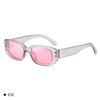 2235 Gafas de Sol de PC de Nuevo Estilo Tendencia Europea y Americana Gafas Cuadradas Modernas y Elegantes Pintura en Aerosol Dos Veces